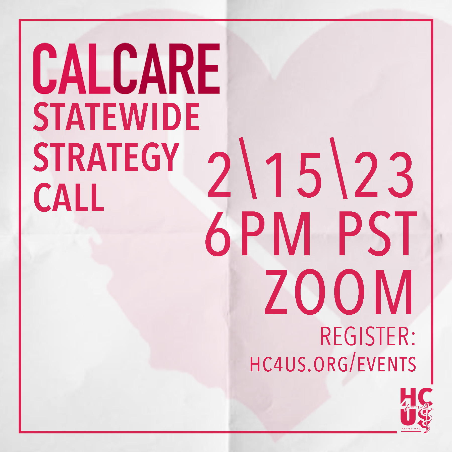 CALCARE STATEWIDE STRATEGY CALL