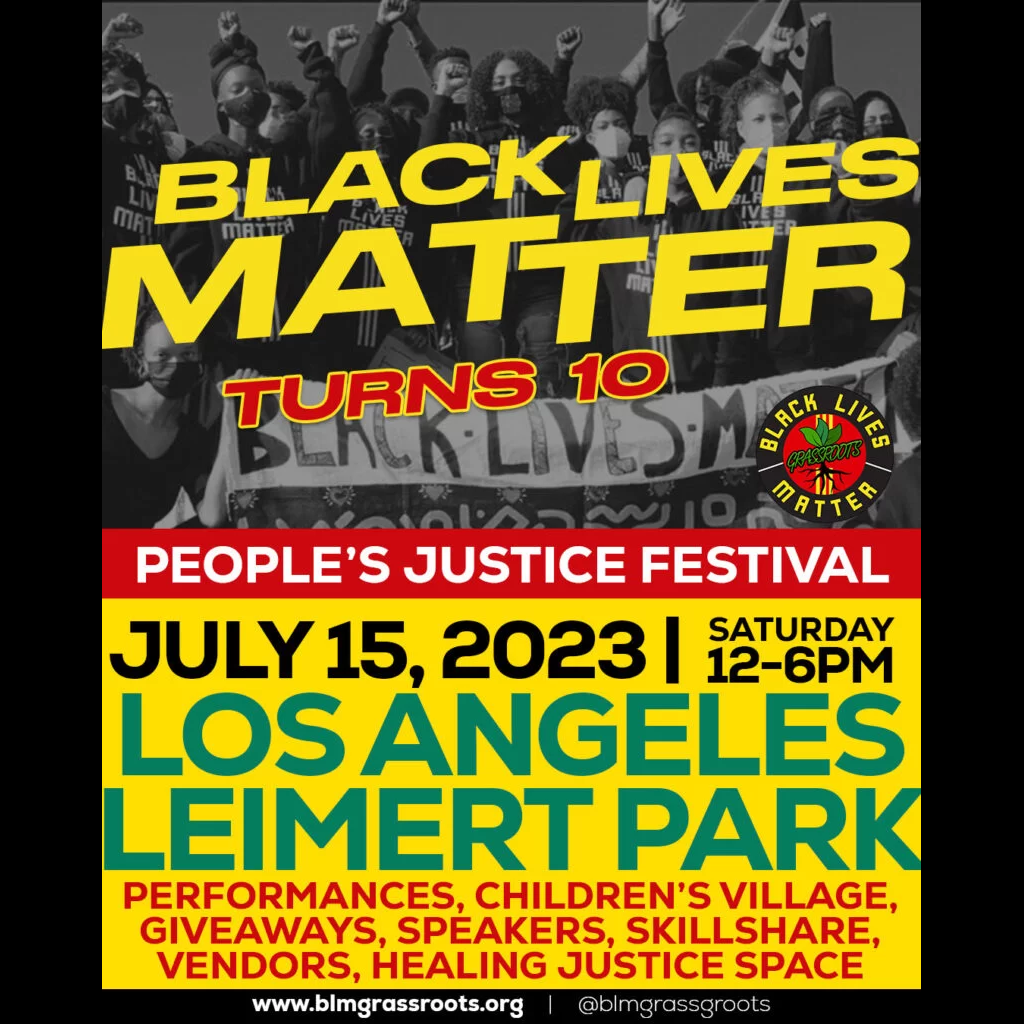 Black Lives Matter turns 10 Anniversary Celebration