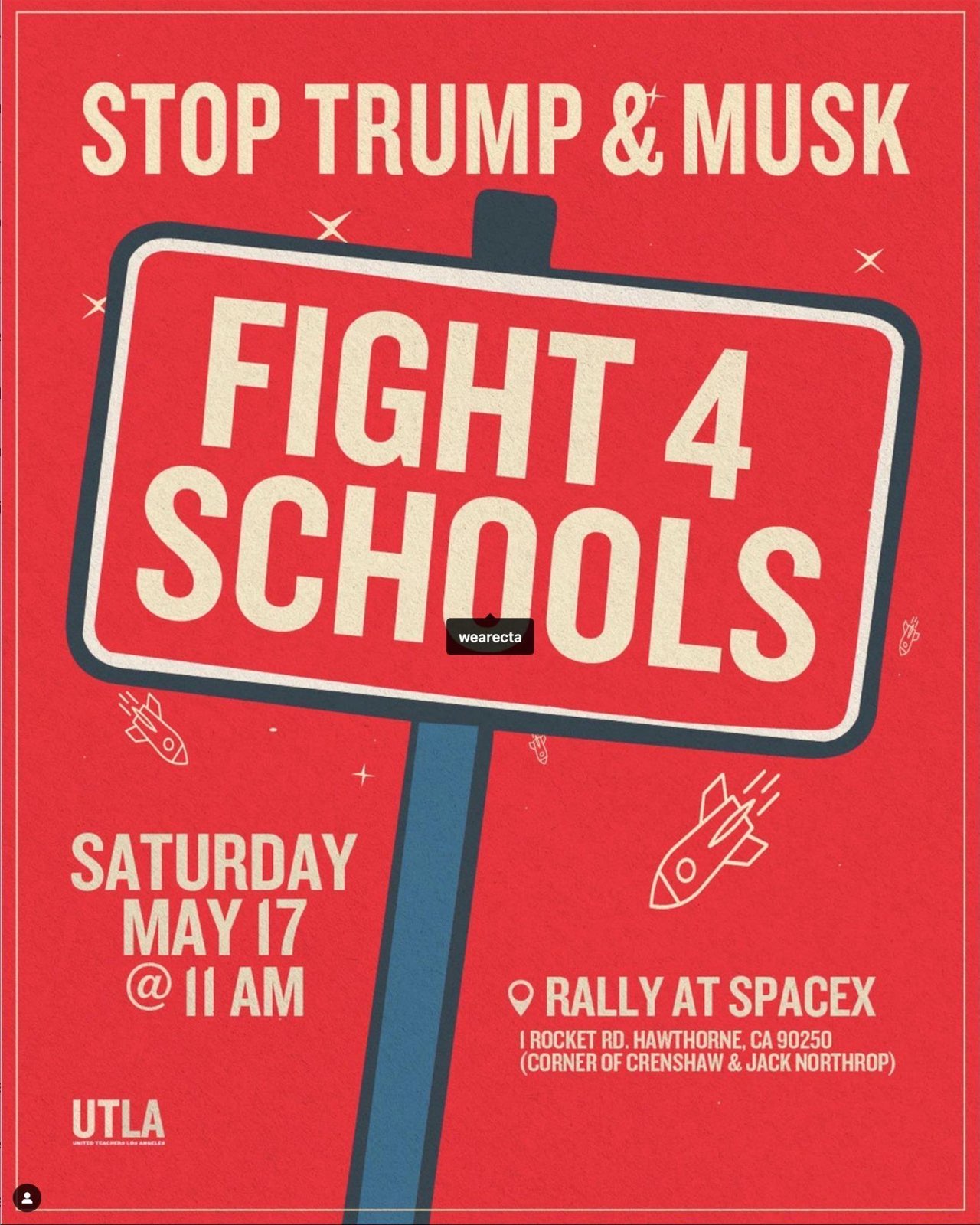 STOP TRUMP & MUSK – FIGHT 4 SCHOOLS