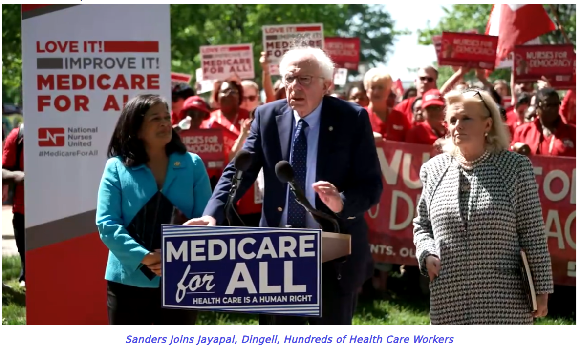 Tell the U.S. Congress to Pass Medicare for All now!