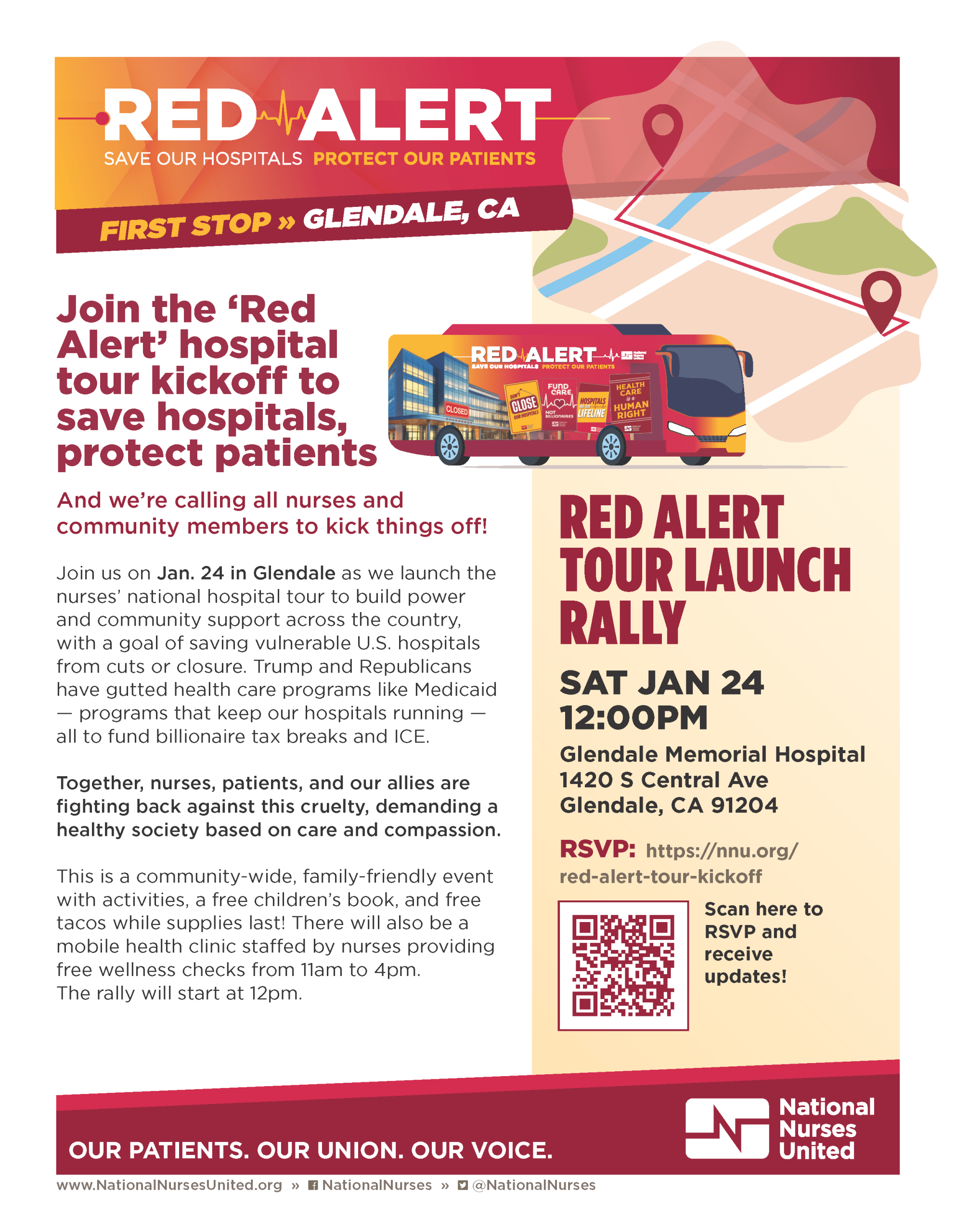 Join the ‘Red Alert’ Hospital Tour Kickoff to Save Hospitals and ...